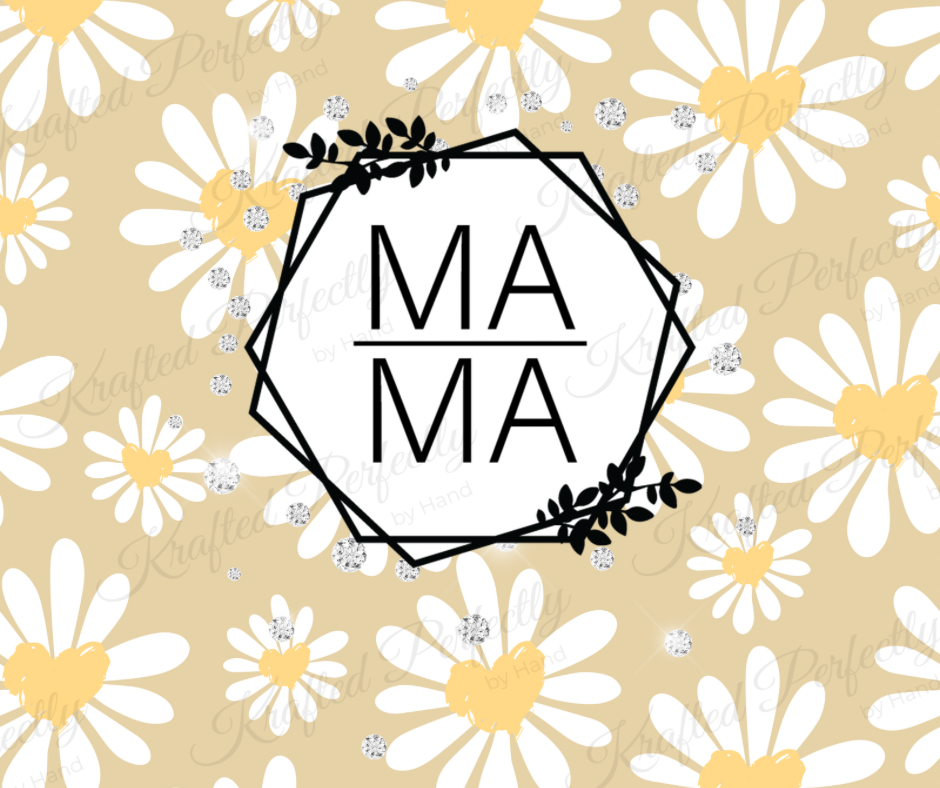 Mama: Yellow w/ Flowers