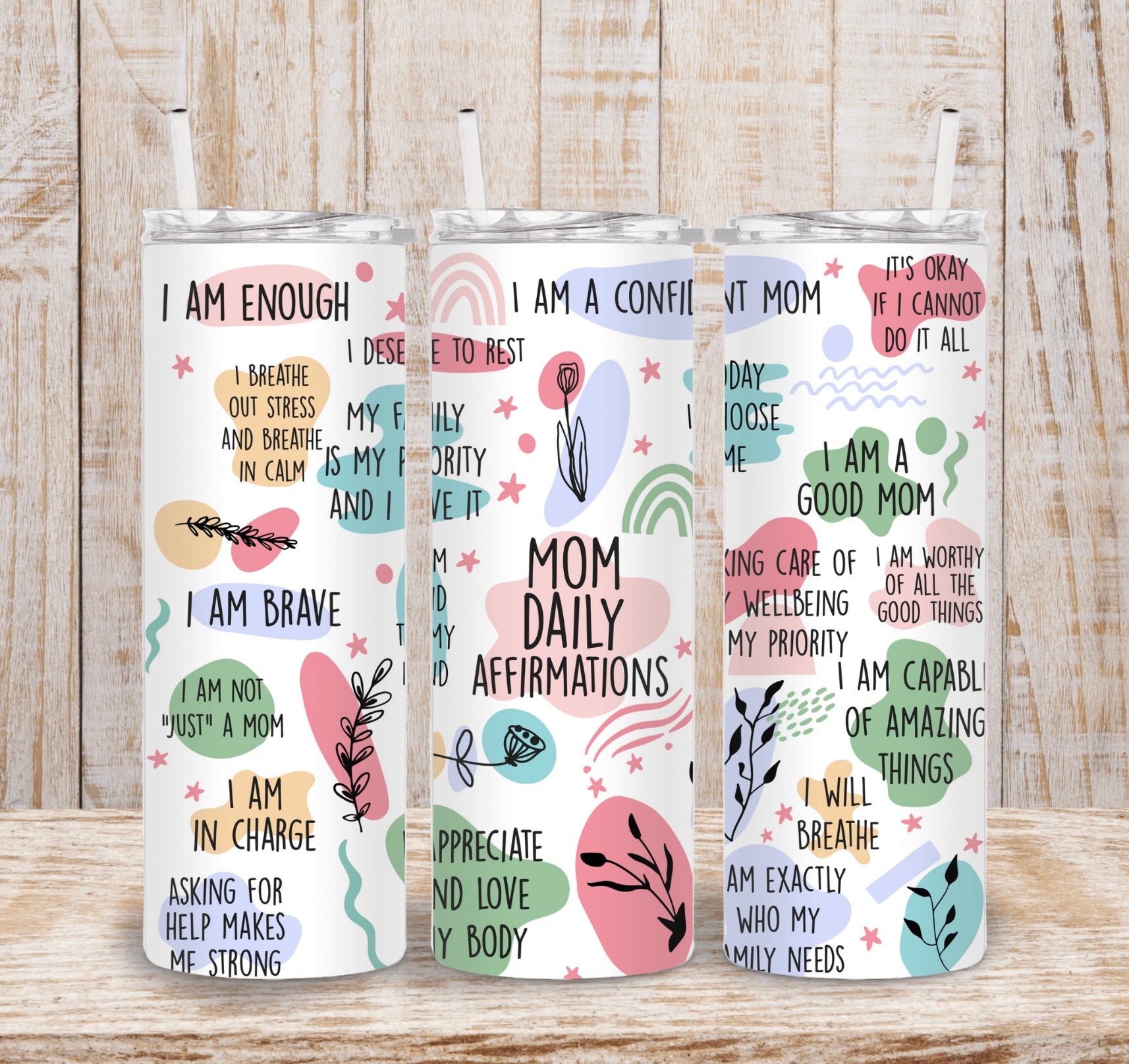 Mom Daily Affirmations Mini - UVDTF Beer Can Glass Wrap (Ready-to-Ship –  Happy Wrap Co.