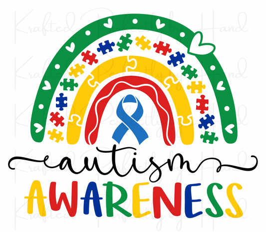 Autism Awareness: Rainbow