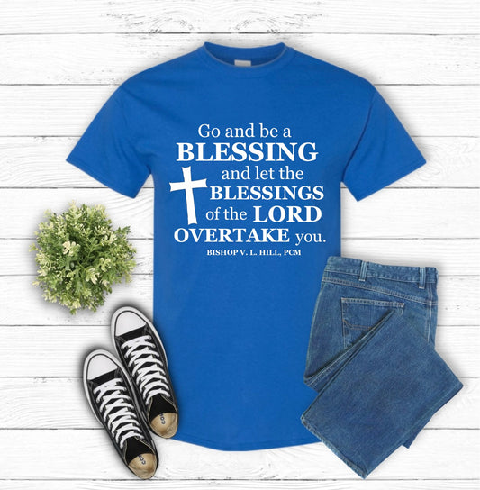 PCM Fundraiser (Pre-Order): Royal Blue Deuteronomy 28:2