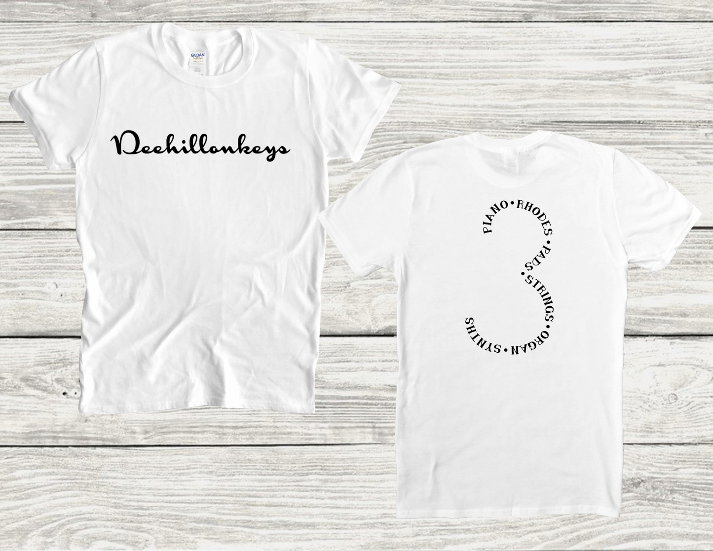 Deehillonkeys Limited Edition White Shirt