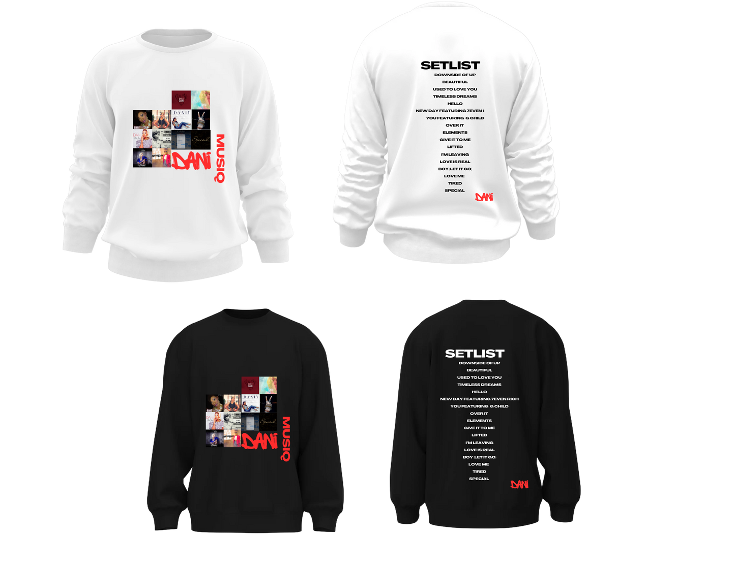 Dani Musiq Anniversary Sweatshirt Shirt