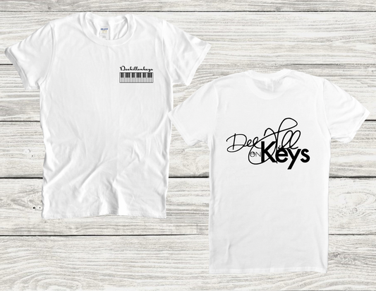 #1 Deehillonkeys White Shirt