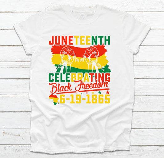 Celebrating Juneteenth T-shirt