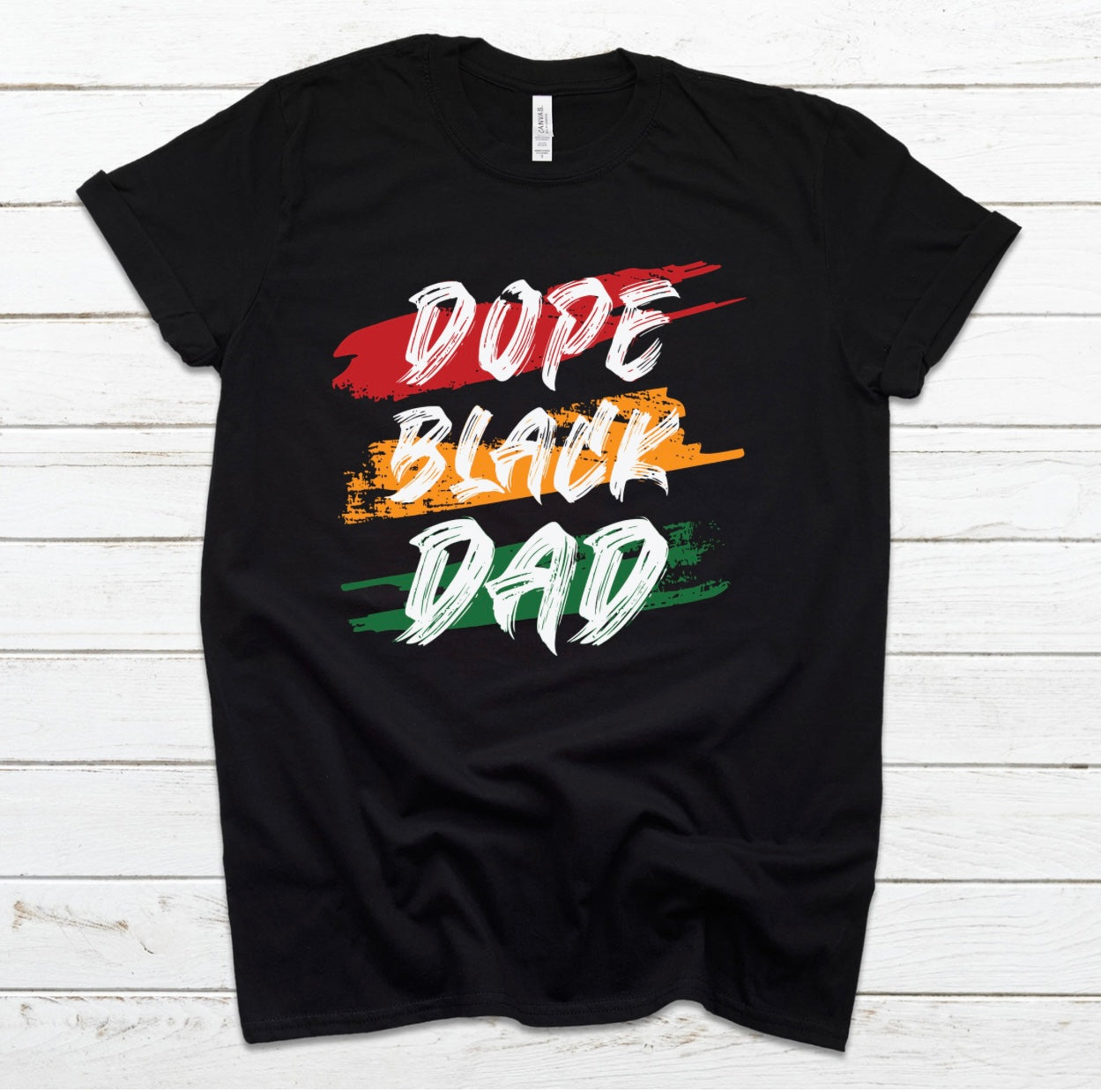 Dope Black Dad T-shirt