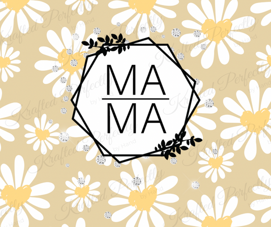 Mama: Yellow w/ Flowers