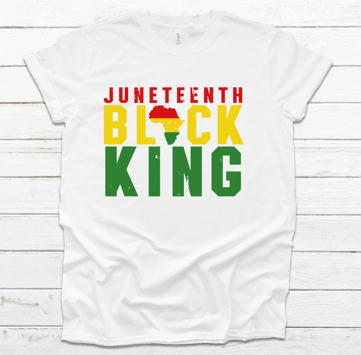 Juneteenth Black King T-shirt