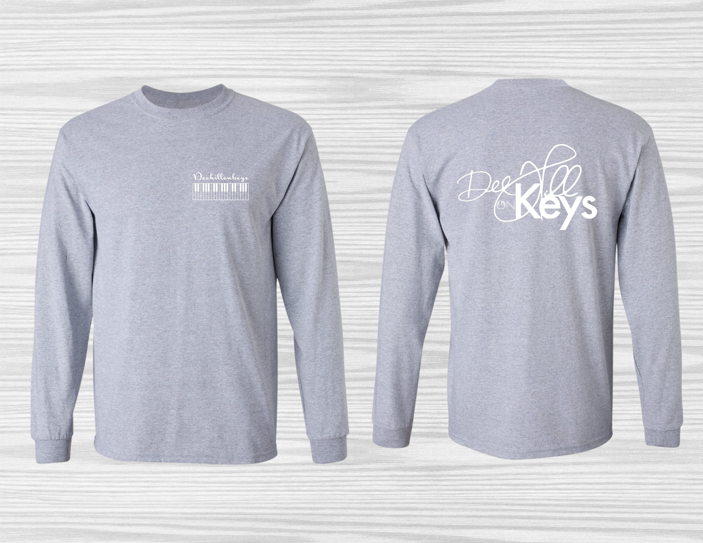 #1 Deehillonkeys Gray Shirt