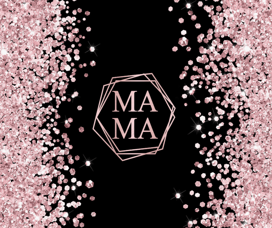 Mama: Black & Rose Gold