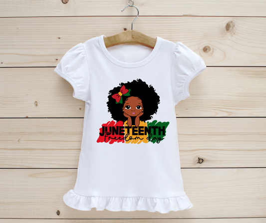 Juneteenth: Little Girl Afro