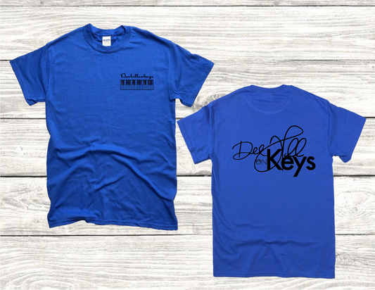 #1 Deehillonkeys Blue Shirt