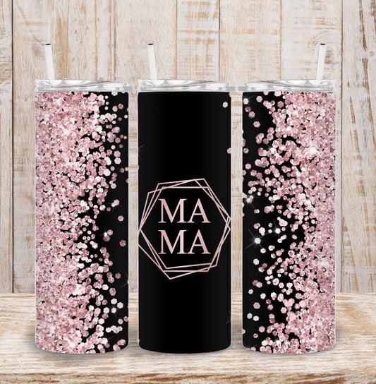 Mama: Black & Rose Gold