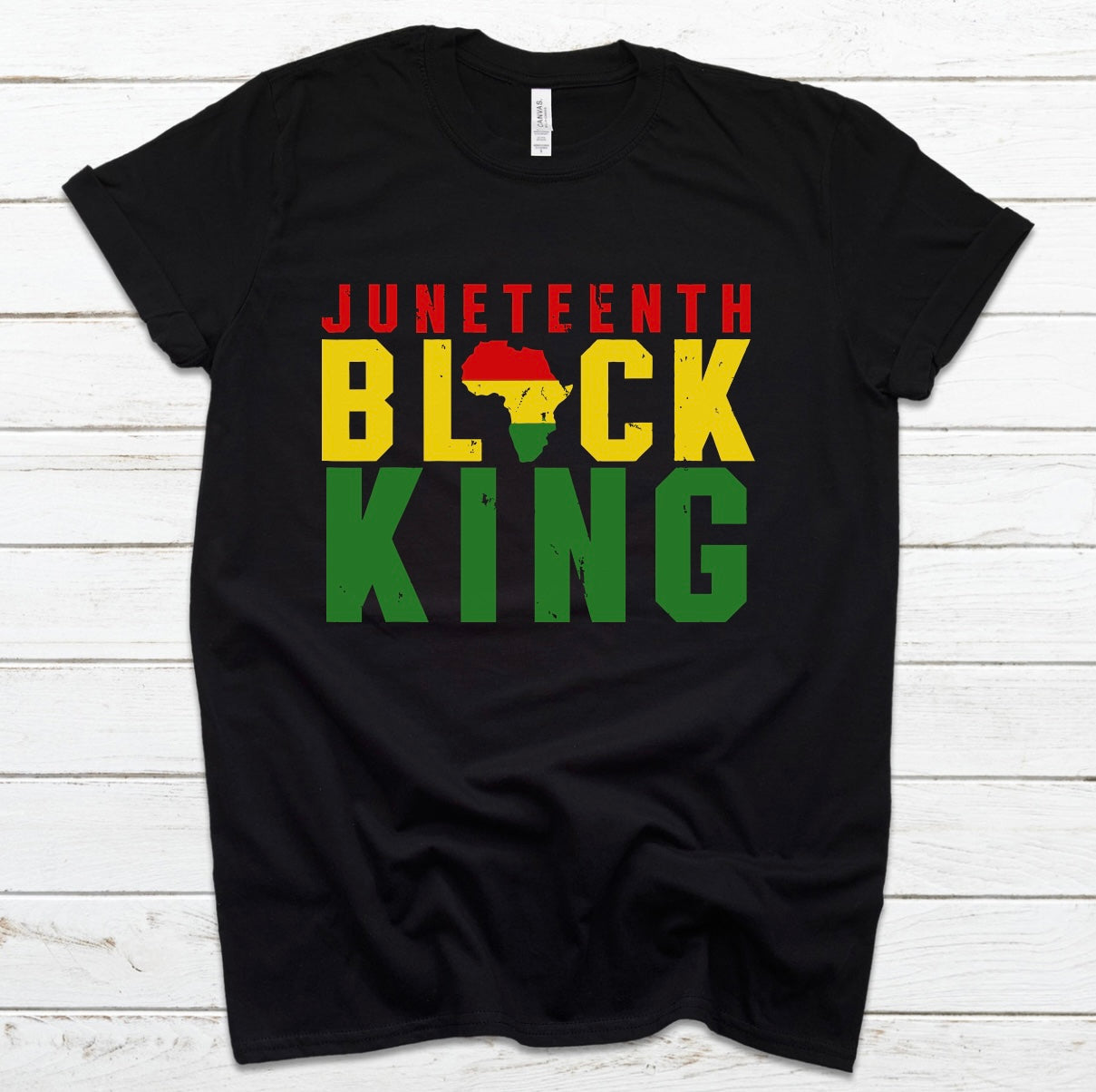 Juneteenth Black King T-shirt