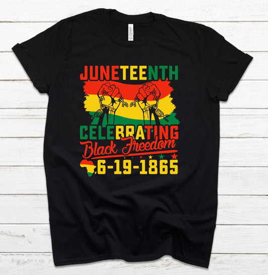 Celebrating Juneteenth T-shirt