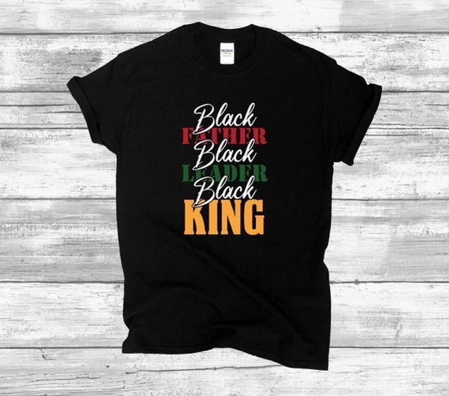 Father's Day Juneteenth T-shirt