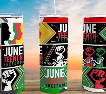 Juneteenth Freedom Tumbler