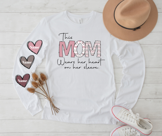 This MOM wears her heart on her sleeve