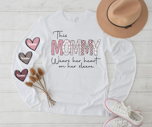 This MOMMY wears her heart on her sleeve