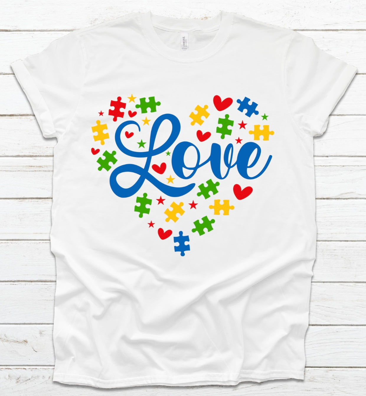 Autism Awareness: Heart of Love