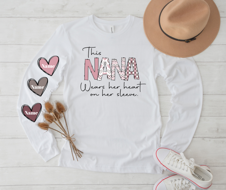 This NANA wears her heart on her sleeve