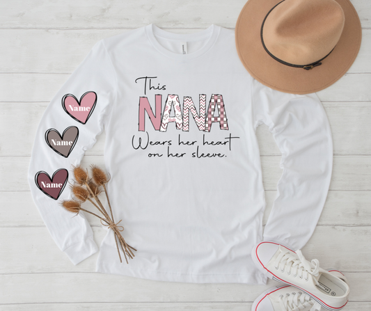 This NANA wears her heart on her sleeve