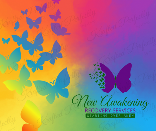 New Awakening Colorful Butterflies